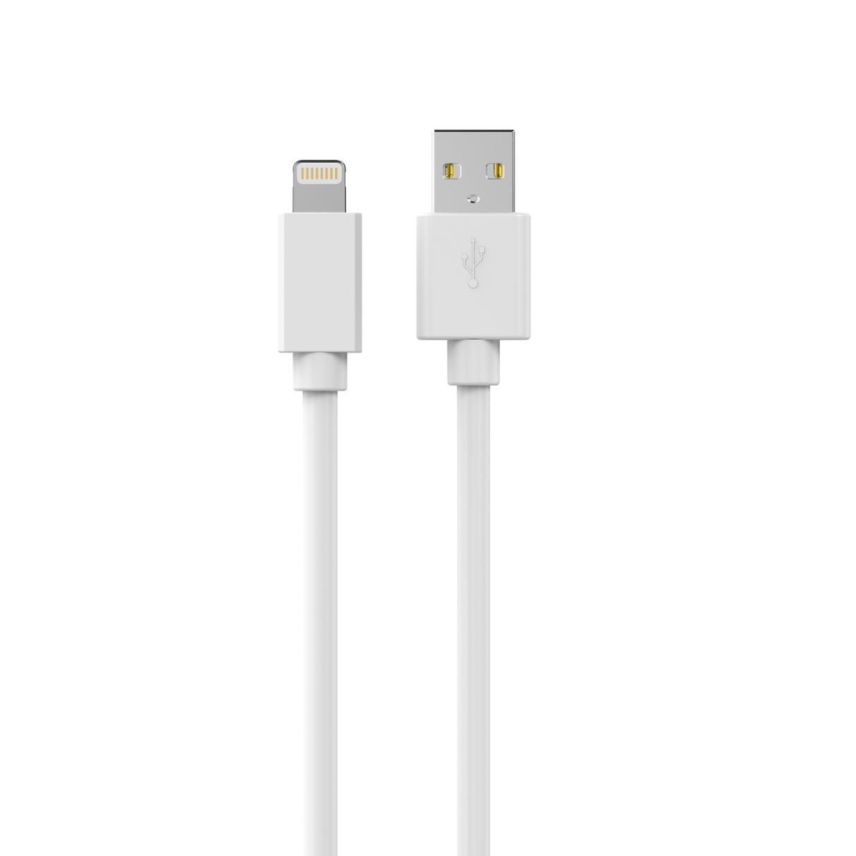 Sinox USB A til Lightning kabel. 3m. Hvid