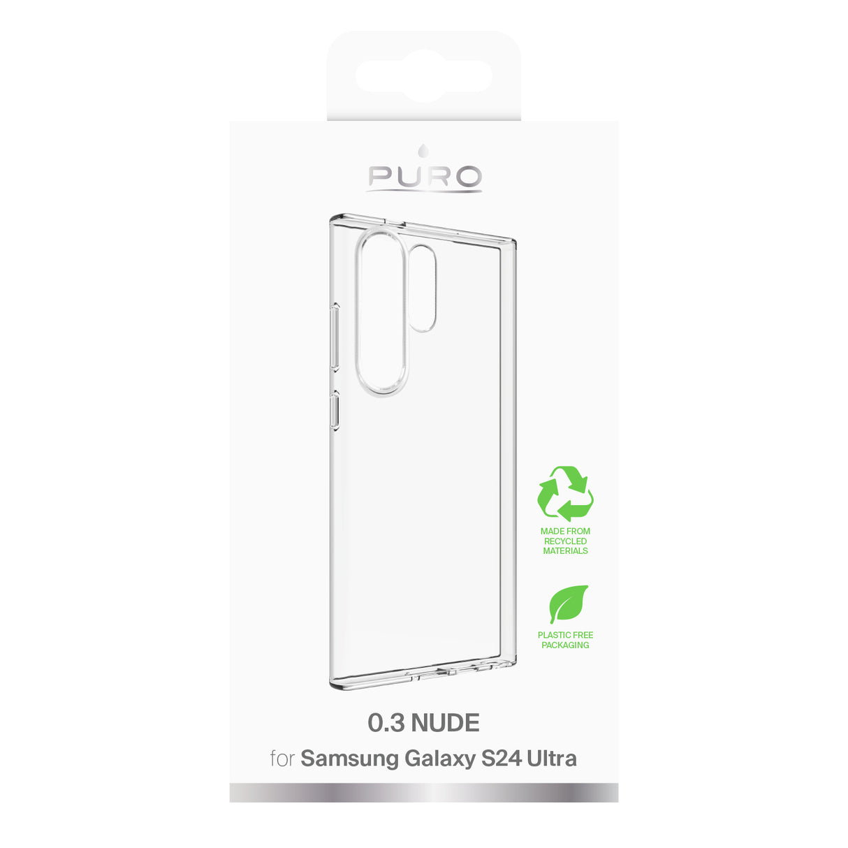 PURO Cover 0.3 Nude til Samsung Galaxy S24 Ultra