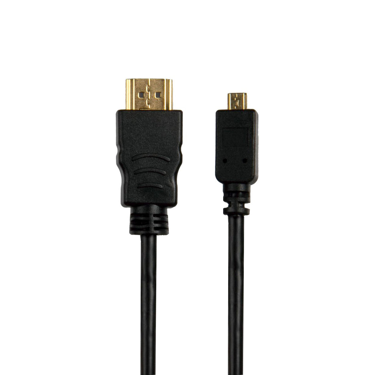 Sinox One 4K30Hz+E Micro HDMI™ kabel. 1,5m. Sort