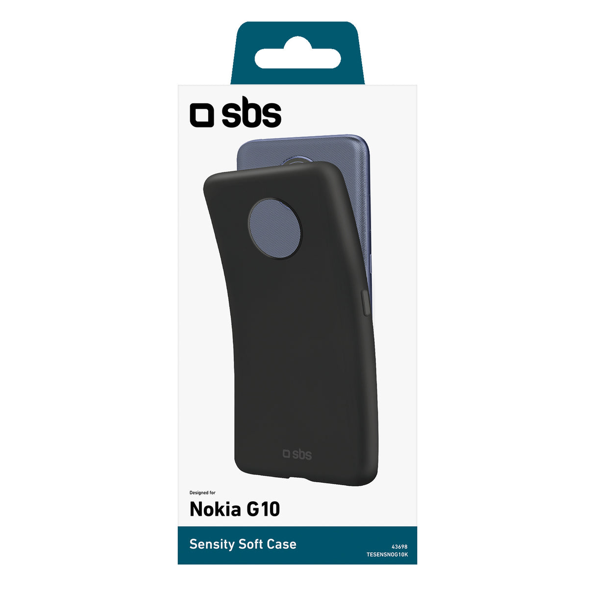 SBS Sensity cover til Nokia G10®. Sort