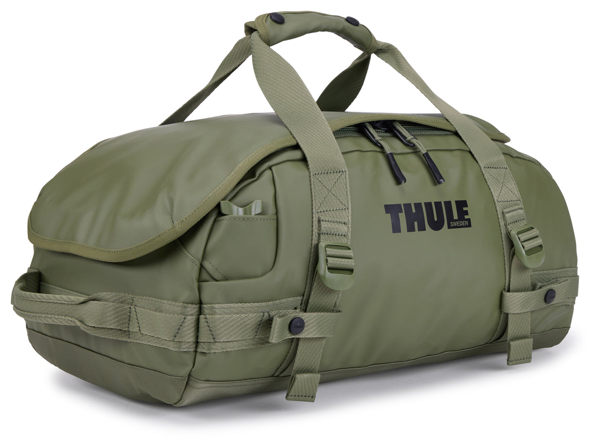Thule Chasm 30L duffelbag. Olivine