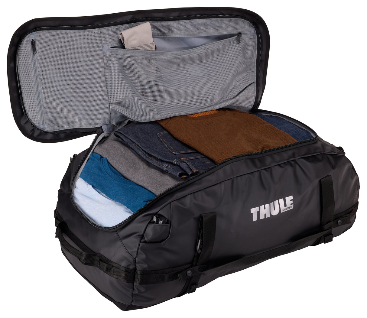 Thule Chasm Duffel 90L. Sort