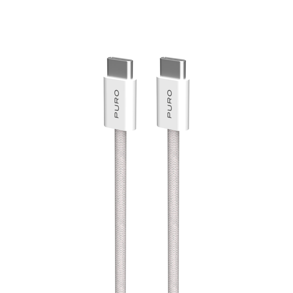 PURO Fabrik 2.0 60W USB-C til USB-C opladnings- og synkroniseringskabel 1,5 m