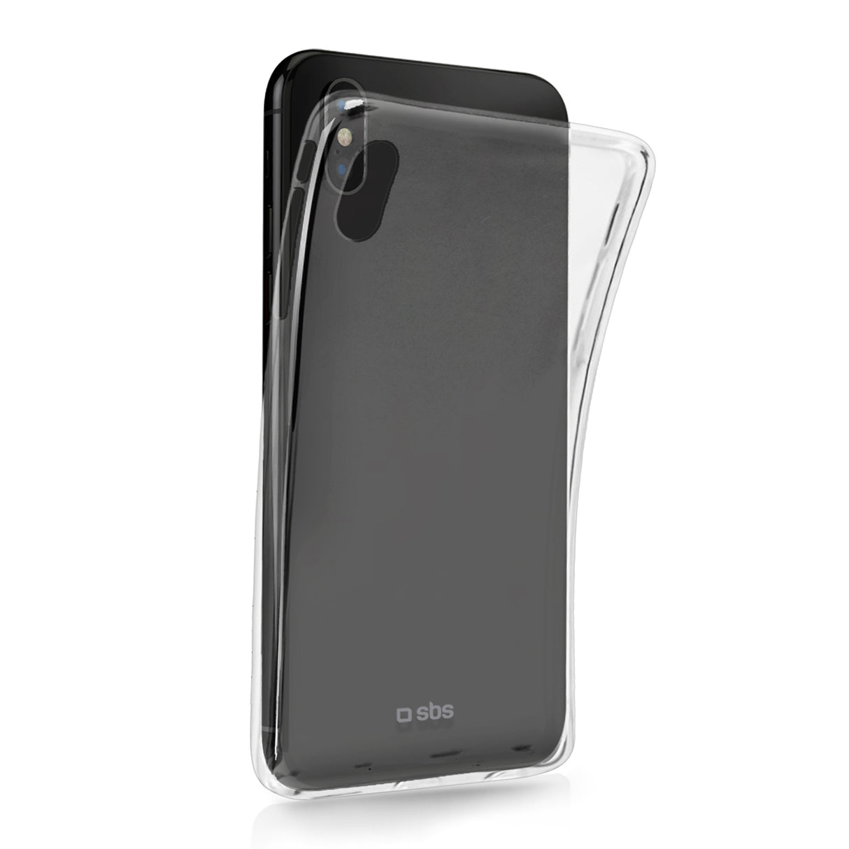 SBS Skinny Cover til iPhone XS/X®. Gennemsigtig