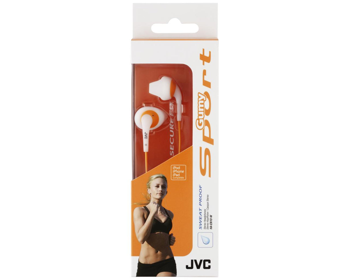 JVC in-ear Gumy sport høretelefoner. Hvid