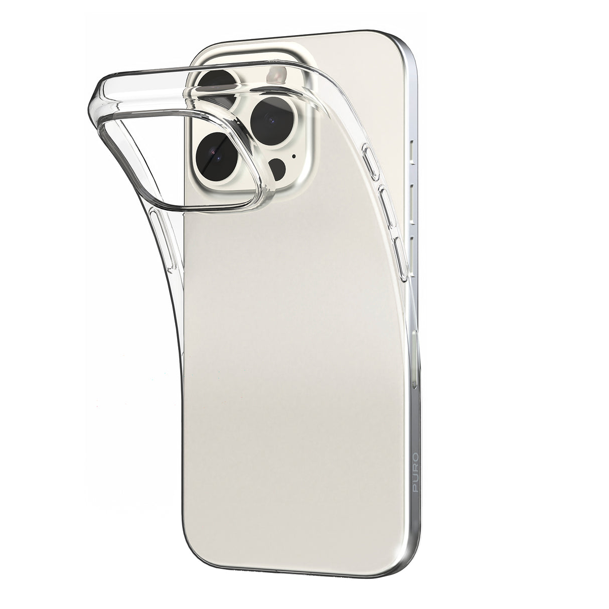 PURO Cover 0.3 Nude til iPhone 16 Pro