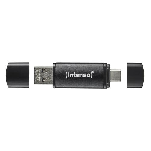 Intenso 3544480 USB flash drive 32 GB USB Type-A / USB Type-C 3.2 Gen 1 (3.1 Gen 1) Black