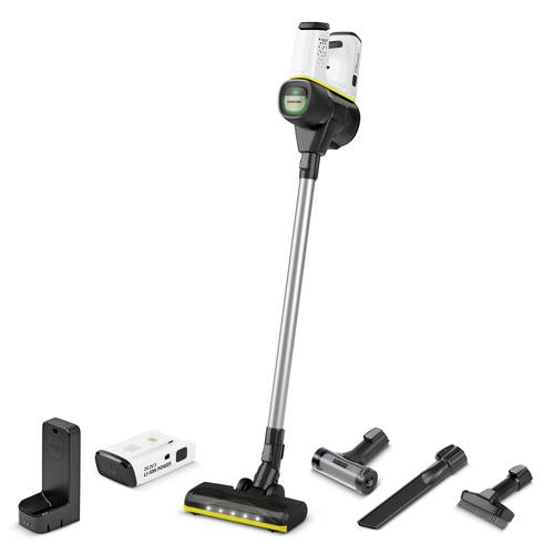 Kärcher Dulki? siurblys VC 6 Cordless ourFamily Baterija Plus Stick vacuum Battery Dry HEPA Bagless 0.8 L 18 W White 2.5 Ah