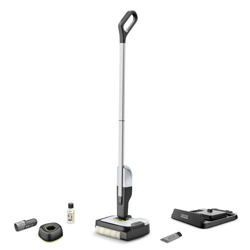 Karcher FC 2-4 Electric mop Battery Dry&wet Bagless Black, Grey, White 2.5 Ah
