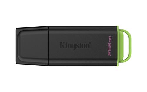Kingston Technology DataTraveler 256GB Portable USB 3.2 Gen 1 Exodia Black/Green