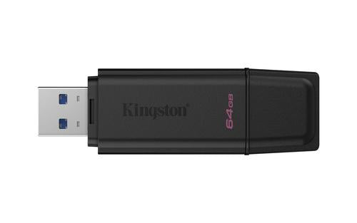 Kingston Technology DataTraveler 64GB Portable USB 3.2 Gen 1 Exodia Black