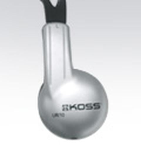 Koss UR/10 Headphones Wired Head-band Music Black, Silver