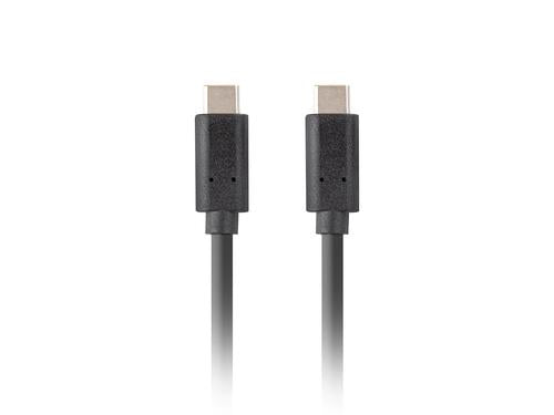 Lanberg CA-CMCM-32CU-0010-BK USB cable 1 m USB 3.2 Gen 2 (3.1 Gen 2) USB C Black
