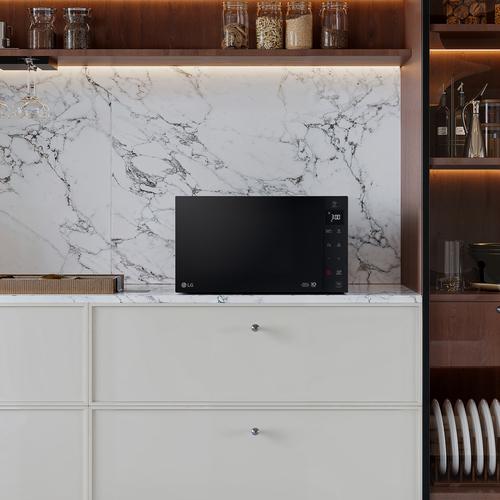 LG MH6535GIS microwave Black Combination microwave Over the range 25 L 1000 W