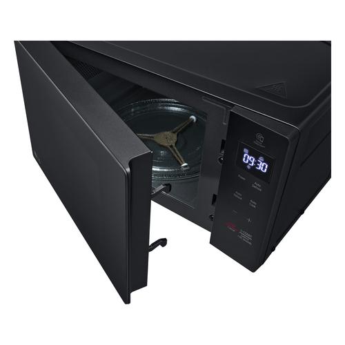 LG MS2032GAS microwave Black Solo microwave Countertop 20 L 700 W