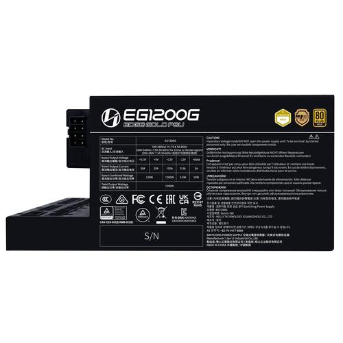 Lian Li EG1200G power supply unit 1200 W 24-pin ATX SFX Black