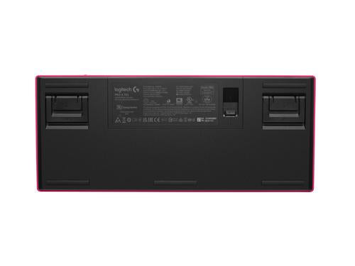 Logitech G PRO X TKL keyboard Gaming RF Wireless + Bluetooth QWERTY US International Magenta