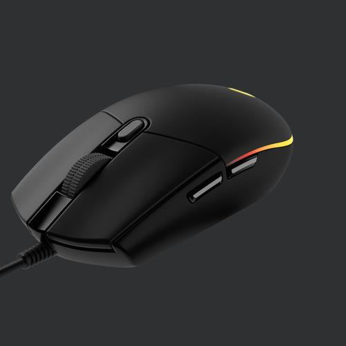 Logitech Gaming Mouse G203 LIGHTSYNC Optisk Kabling Sort