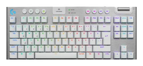Logitech G G915 X Lightspeed keyboard Gaming USB + RF Wireless + Bluetooth QWERTY US International White