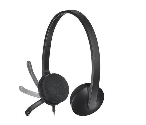 Logitech USB Headset H340 Kablet Høretelefoner