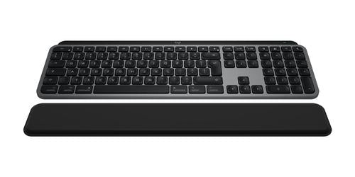 Logitech Master MX Keys S Combo for Mac keyboard Mouse included Home/Office RF Wireless + Bluetooth QWERTY US International Aluminium, Black