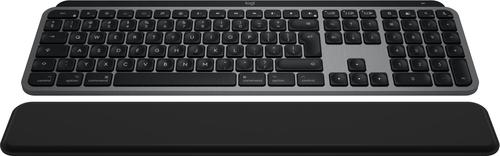 Logitech Master MX Keys S Combo for Mac keyboard Mouse included Home/Office RF Wireless + Bluetooth QWERTY US International Aluminium, Black