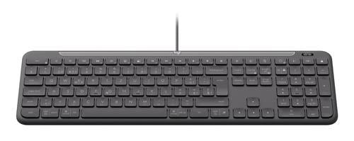 Logitech Signature Slim Wired K620 for Business keyboard Universal USB QWERTY US International Graphite