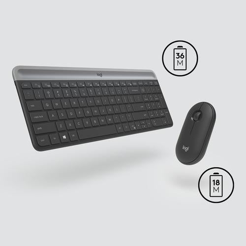 Logitech Slim Wireless Combo MK470
