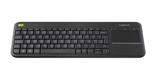 Logitech Wireless Touch Keyboard K400 Plus Tastatur Trådløs US International