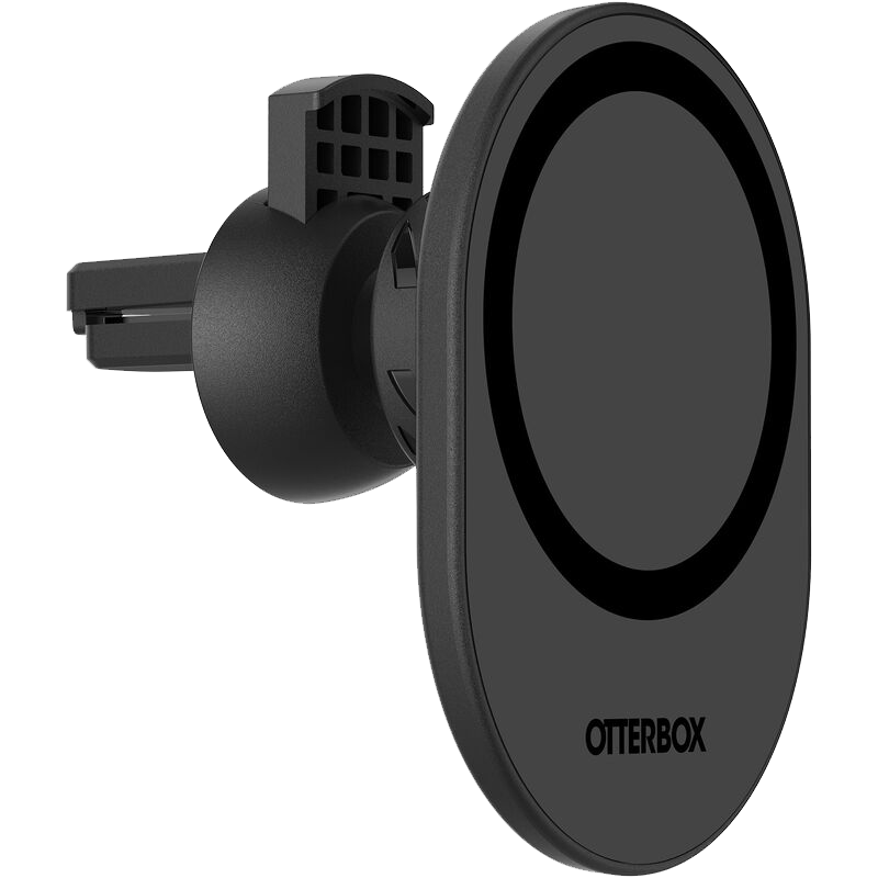 OtterBox-mobiltelefon holder til iPhone - sort - polykarbonat, magnet