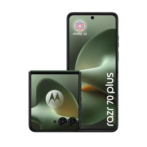 Motorola razr 70 plus 17.5 cm (6.9") Dual SIM Android 16.0 5G USB Type-C 12 GB 512 GB 4500 mAh Dark Green