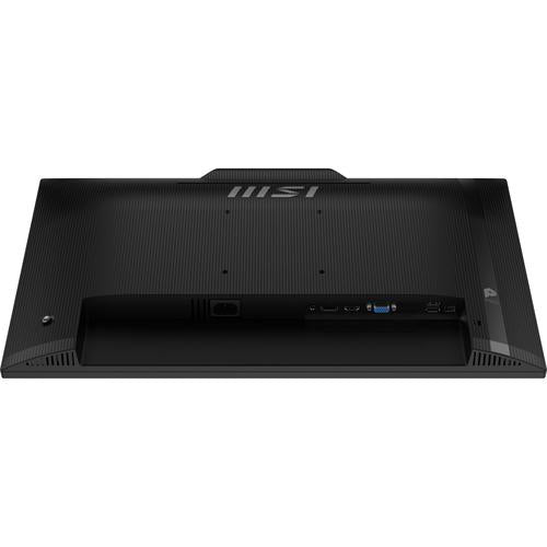 MSI Pro MP242PMG 23.8 Inch Monitor, FHD (1920 x 1080), 120Hz, IPS, 1ms, 1x HDMI 1.4b, 1x DP 1.2a, 1x D-Sub(VGA), 2xUSB 5Gbps Type-A, 1x USB 5Gbps Type-B, Built-in Speakers, Webcam, Anti-Glare, Anti-Flicker, Less Blue light, TÜV Certified, VESA, Kensi