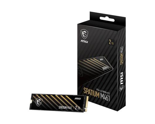 MSI S78-440Q550-P83 internal solid state drive 2 TB M.2 PCI Express 4.0 NVMe 3D NAND