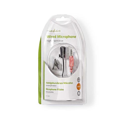 Nedis MICCJ100BK mikrofon Sort