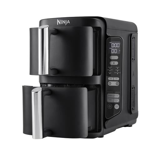 Ninja SL300EU fryer Double 7.6 L Stand-alone 2470 W Low fat fryer Black