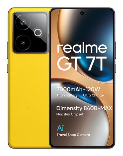 realme GT 7T 17.3 cm (6.8") Dual SIM Android 15 5G USB Type-C 12 GB 256 GB 7000 mAh Yellow
