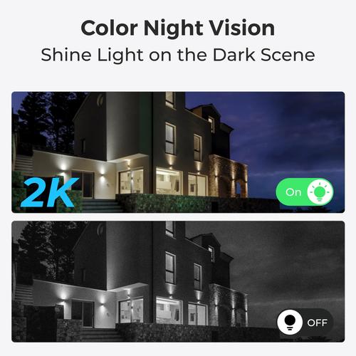 Reolink Argus Series B330 - 5MP Outdoor Battery Camera, Person/Vehicle Detection, Color Night Vision, 5/2.4 GHz Wi-Fi