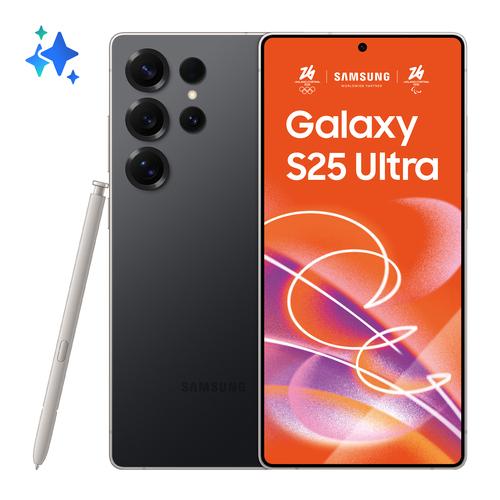 Samsung Galaxy S25 Ultra 17.5 cm (6.9") Dual SIM Android 15 5G USB Type-C 12 GB 256 GB 5000 mAh Black, Titanium