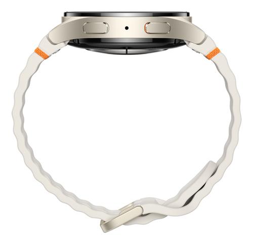 Samsung Galaxy Watch7 3,3 cm (1.3") AMOLED 40 mm Digital 432 x 432 pixel Berøringsskærm 4G Cremefarvet Wi-Fi GPS (satellit)