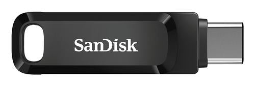 SanDisk Ultra Dual Drive Go USB-nøgle 64 GB USB Type-A / USB Type-C 3.2 Gen 1 (3.1 Gen 1) Sort