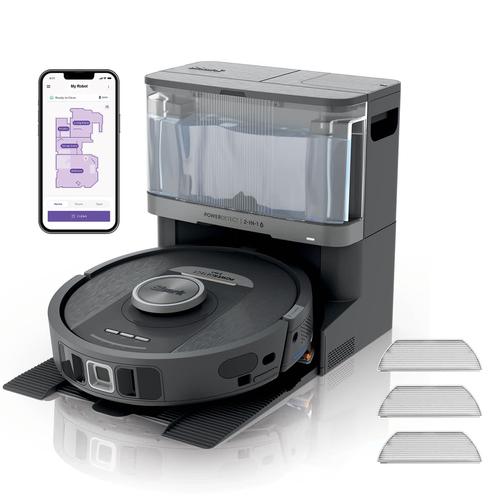 Shark RV2800YEEU robot vacuum Black, Silver
