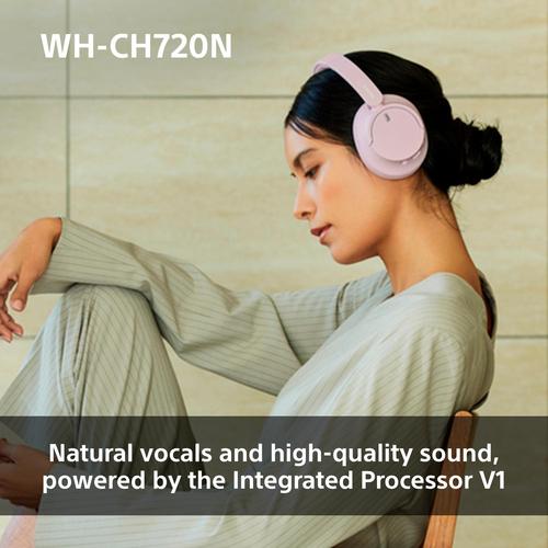 Sony WHCH720NP.CE7 hovedtelefoner/headset Kabel & trådløs Opkald/musik USB Type-C Bluetooth Blå