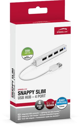 SPEEDLINK SNAPPY SLIM 480 Mbit/s White
