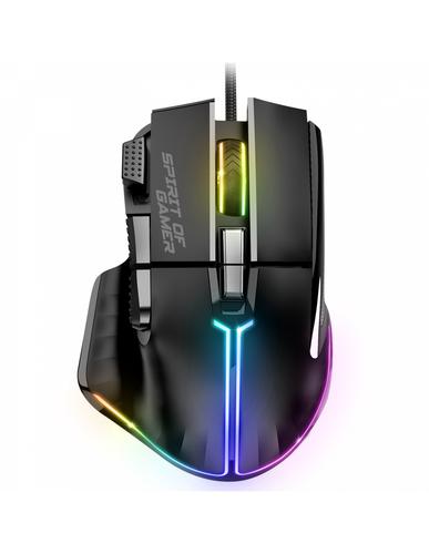 Spirit of Gamer PRO-M5 mouse Gaming Right-hand USB Type-A Optical 12800 DPI