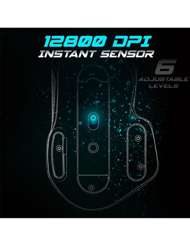 Spirit of Gamer PRO-M5 mouse Gaming Right-hand USB Type-A Optical 12800 DPI