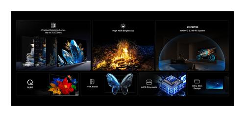 TCL Q6C 55Q6C TV 139.7 cm (55") 4K Ultra HD Smart TV Wi-Fi Metallic
