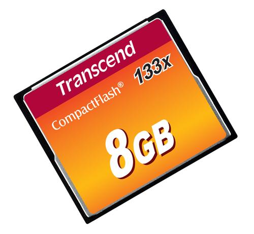 Transcend CompactFlash 133x 8GB