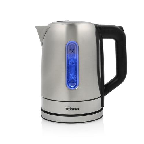 Tristar WK-1344 electric kettle 1.7 L 2200 W Black, Silver
