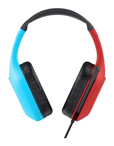 Trust GXT 416S Zirox Headset Wired Head-band Gaming Black, Cyan, Red