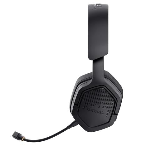 Trust GXT 493 Carus Headset Kabel & trådløs Headset, Hjelm Spil USB Type-C / USB Type-A Bluetooth Sort